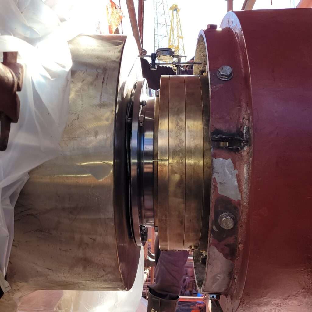 Stern tube seal replacement - RM Propulsion BV