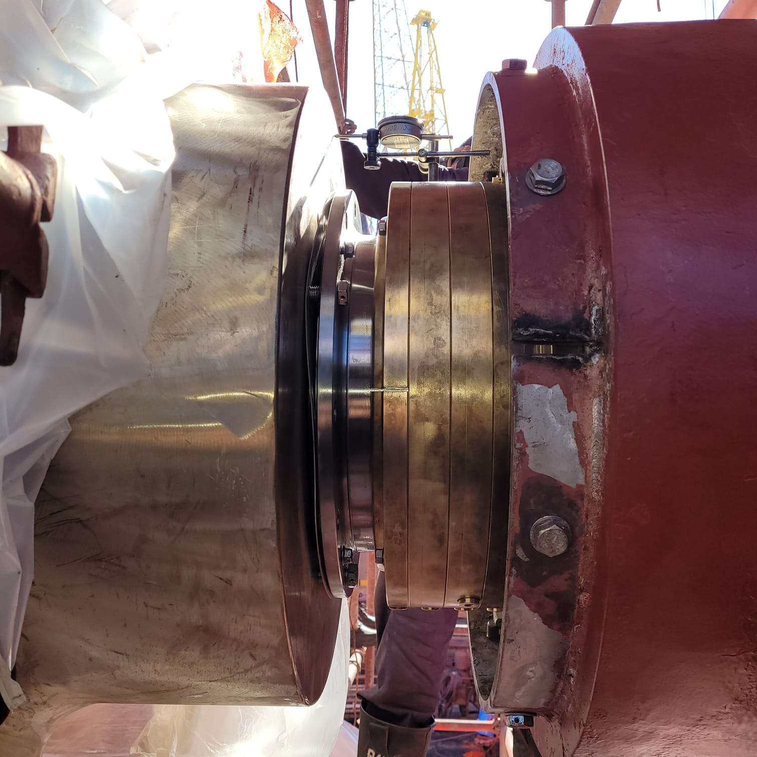Stern tube seal replacement RM Propulsion BV